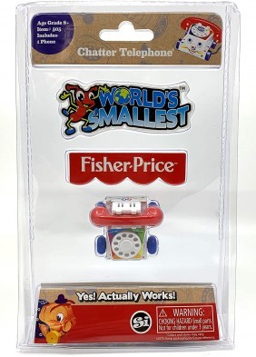 Fisher Price Worlds Smallest Classic Chatter Phone
